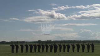 Snowbirds Missing Man Tribute to Captain Jeff Kuss