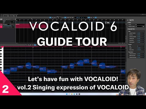 Vol.2【VOCALOID official guide tour】”Let's have fun with VOCALOID”  Singing expression with VOCALOID