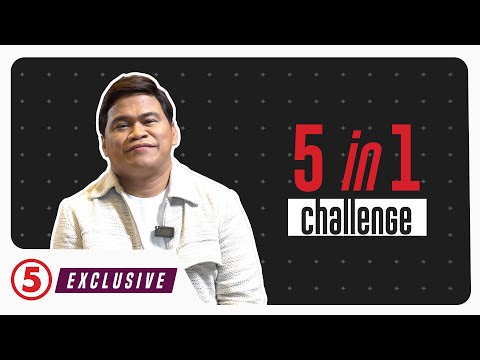 EXCLUSIVE | 5-IN-1 CHALLENGE WITH OGIE DIAZ