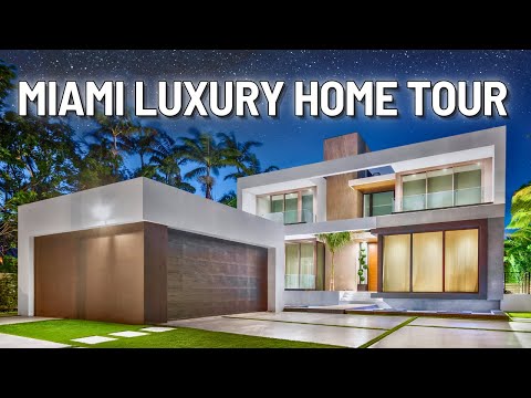 Ultra Luxury in This Miami Beach Modern Mansion | Luxury Home Tour