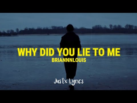 Briannnlouis - Why Did You Lie To Me (Lyrics Video)