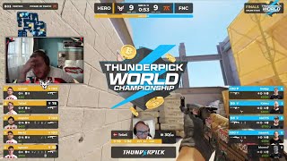 HEROIC vs FNATIC I Thunderpick World Championship 2024 Watchparty