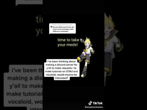 Kagamine Len Medication Reminder - sharkosona on Tik Tok