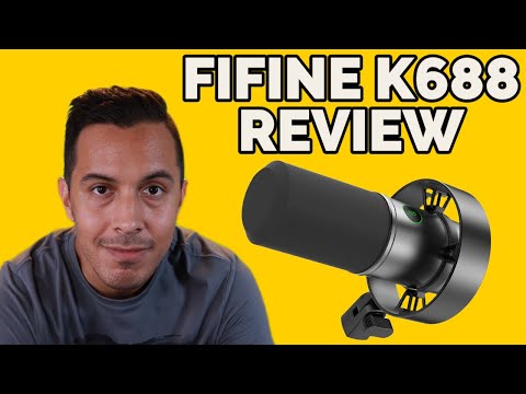 Fifine K688 USB/XLR Dynamic Microphone Review