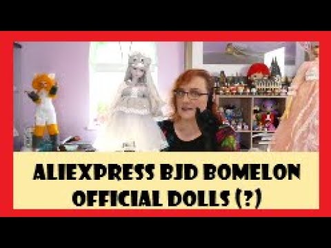 Aliexpress BJD Bomelon Dolls 1/3 and 1/6 BJD review.  Are they official BJD Dolls?