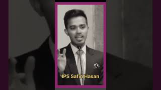 IPS Safin Hasan motivational speech | UPSC motivation #shorts #ias #upsc #lbsnaa #ips