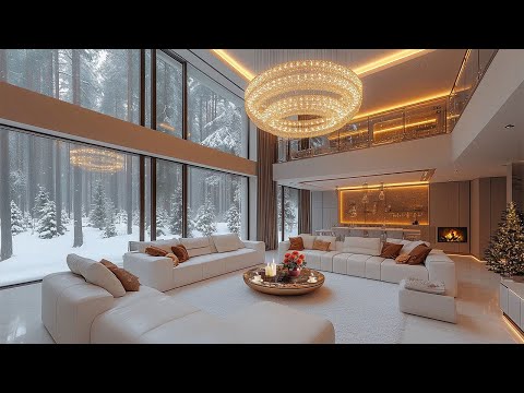 Experience the Warm of Winter in Luxury Apartment 🌤️ Relaxing Jazz Piano for Work, Study and Unwind