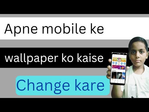 how to change wallpaper on mobile / mobile ke wallpapar ko kaise change kare