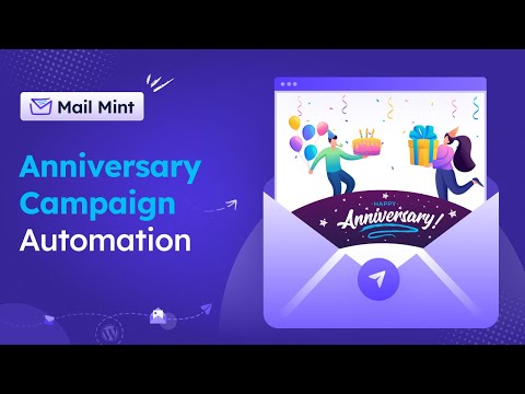 Send Automated Birthday Emails & Anniversary Emails Using Mail Mint