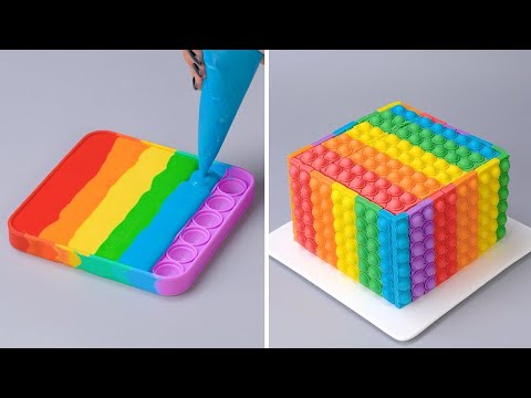 Amazing Rainbow Chocolate Cake Tutorials