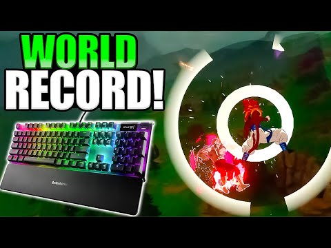 BEST Keyboard Player BREAKS Super Counter World Record! DRAGON BALL: Sparking! ZERO