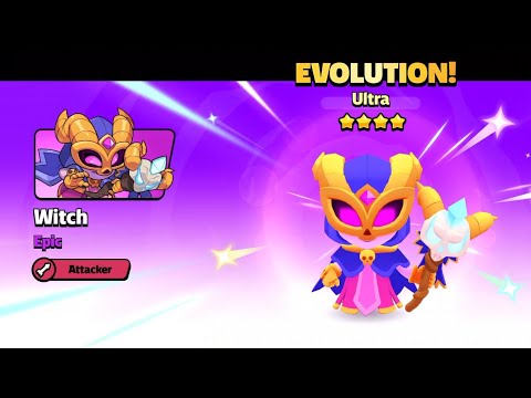 Squad Busters Witch 4 Star Evolution Ultra