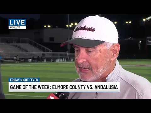 Andalusia head football coach speaks ahead of Elmore County matchup