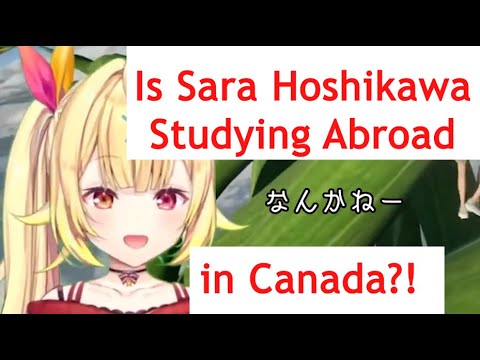 Is Sara Hoshikawa Studying Abroad in Canada?!