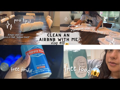 CLEAN AN AIRBNB WITH ME 😱💰