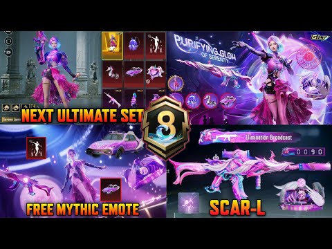 Next Ultimate Set | Serene Lumina Set | Scar-L Upgrade Skin | Mythic Dacia | Free Mythic Emote