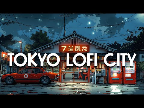 80's Lofi City🔥Retro Tokyo Lofi 🌃 Lo fi Beats To Sleep, Relax  [lofi hiphop mix]