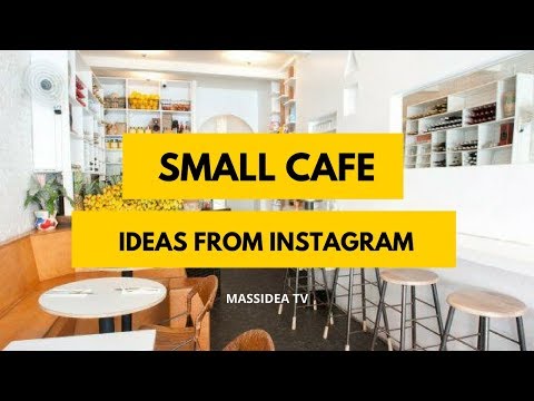 65+ Relaxing Small Cafe Design Ideas from Instagram