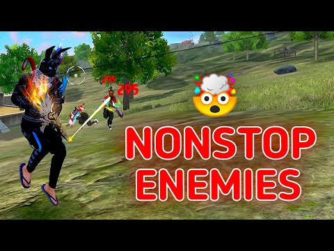 SOLO VS SQUAD || NONSTOP ENEMIES😬 !!!! ENEMIES COMING ONE AFETER OTHER || BEST GAMEPLAY || ALPHA FF