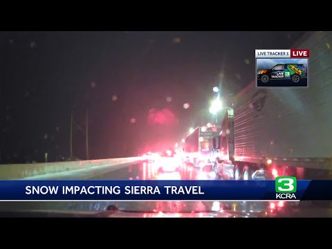 Sierra snow | Chain controls go into effect on I-80