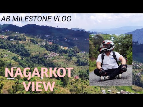 #Nagarkot View Tower#Eye-Catchy View and Fun Ride#AB Milestone VLOG-3