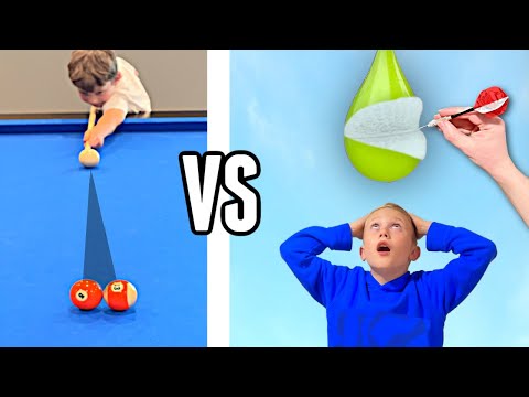 0.1% Trick Shot, or Get SOAKED By GIANT Water Balloon!