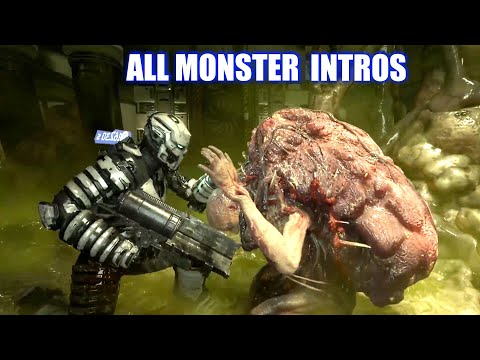 Dead Space Remake - All Necromorph & Monster Intros