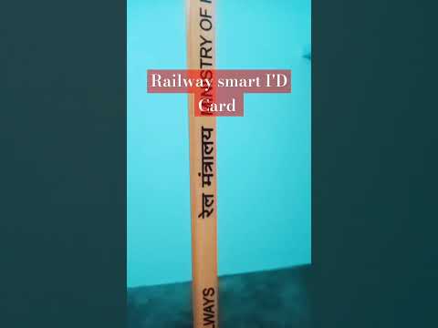 Railway New Smart I'D Card #viral #ytshorts #shots #railway #idcard #trending #motivation #life