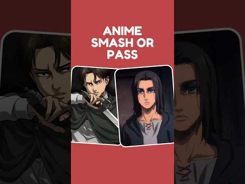 Smash or Pass Anime Characters #aot #anime #onepiece