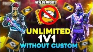 Free Mein Custom Kaise Khele IFree Custom Kaise Khele l1v1 Unlimited Custom Trick😮l Craftland Reward