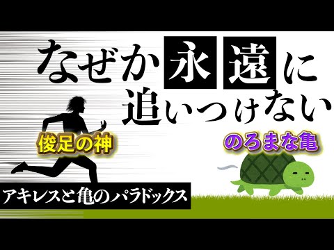 【ゆっくり解説】100m10秒で走る俊足の神が永遠に亀に追いつけない！？　アキレスと亀 【ゼノンのパラドックス】