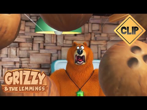 🥥 Coconuts Madness 🐻🐹 Grizzy & the Lemmings / Cartoon