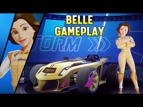 BELLE GAMEPLAY | Disney Speedstorm