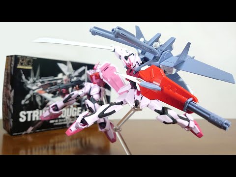 (Equipped with I.W.S.P.! Also attached to EG & HGCE!?) HG 1/144 Strike Rouge + I.W.S.P. Review