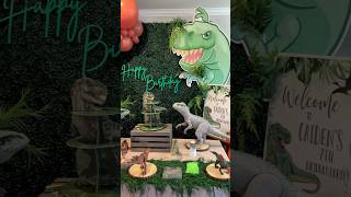 Dinosaur Birthday Party Decorations! #dinoparty #kidsparty