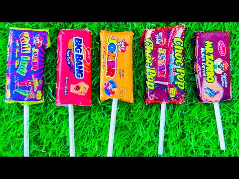 Some popular Candies in the World | New Milk Bottle | mini Cooking | Ice Cream Pop It | Asmr Coca