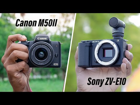 Sony ZV-E10 vs Canon M50 Mark II - Best Camera for Content Creators in 2023?