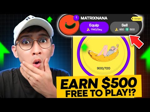 BANANA - Play to Earn on Telegram and it's FREE! | TAGALOG