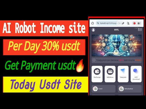 latest Usdt AI quantify platform, Earn daily $600 Usdt Earning Site, Today Usdt mining Site