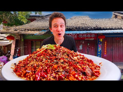 Death by Chili!!🌶️ SPICIEST CHINESE FOOD in Hanzhong, China! 🇨🇳