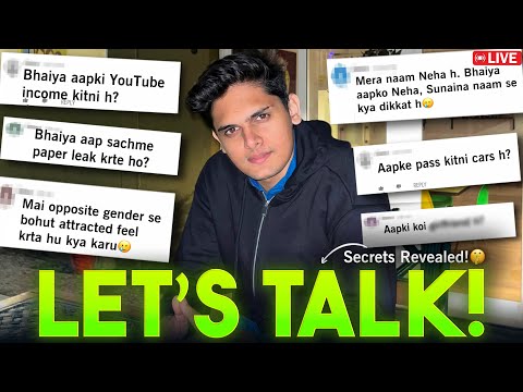 Let's Talk🔥| All Secrets Revealed | Prashant Kirad