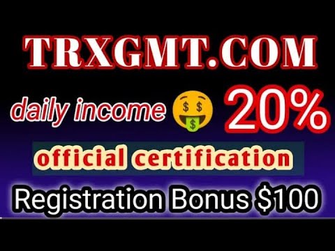 Latest Tron TRX Cloud Mining Site | TRX New Site Today | TRX Mining Today | 9999 TRXBonus