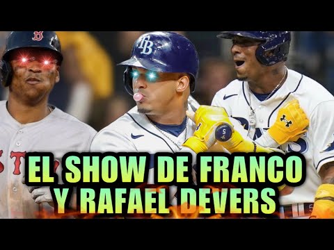 WOW! MIRA EL SHOW DE WANDER FRANCO Y RAFAEL DEVERS, CRUSHES A HOME RUN - MLB BASEBALL NEWS SPORTS