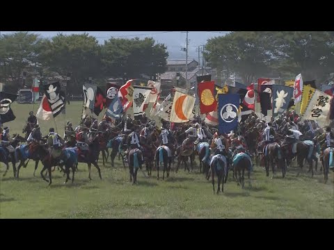 厳しい暑さでサムライも大変…？伝統の「相馬野馬追」最終日　福島