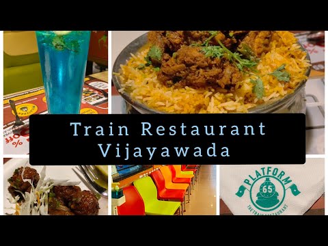 #Trainrestaurant #restaurant #restaurantstyles #flatform65 Vijayawada #foodfestival #Atlast4u