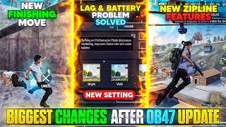 OB47 UPDATE FREE FIRE l FREE FIRE NEW UPDATE l FREE FIRE OB47 UPDATE CHANGES | FF OB47 UPDATE