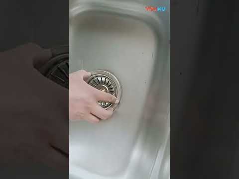 1.2m单水盆下水套件以及水龙头安装