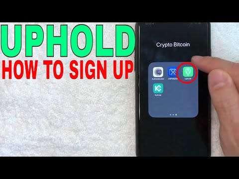 🔴🔴 How To Sign Up For Uphold Crypto Wallet ✅ ✅