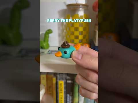 A platypus? Perry the platypus… 😱! #youtubeshorts #clay #fyp