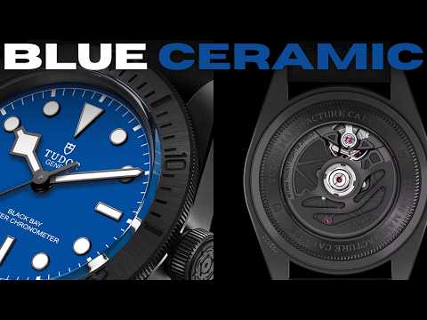 First Looks at the Tudor Black Bay Ceramic Blue....